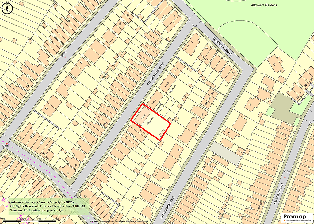 Lot: 115 - FREEHOLD BLOCK OF SIX TWO-BEDROOM FLATS FOR INVESTMENT -
